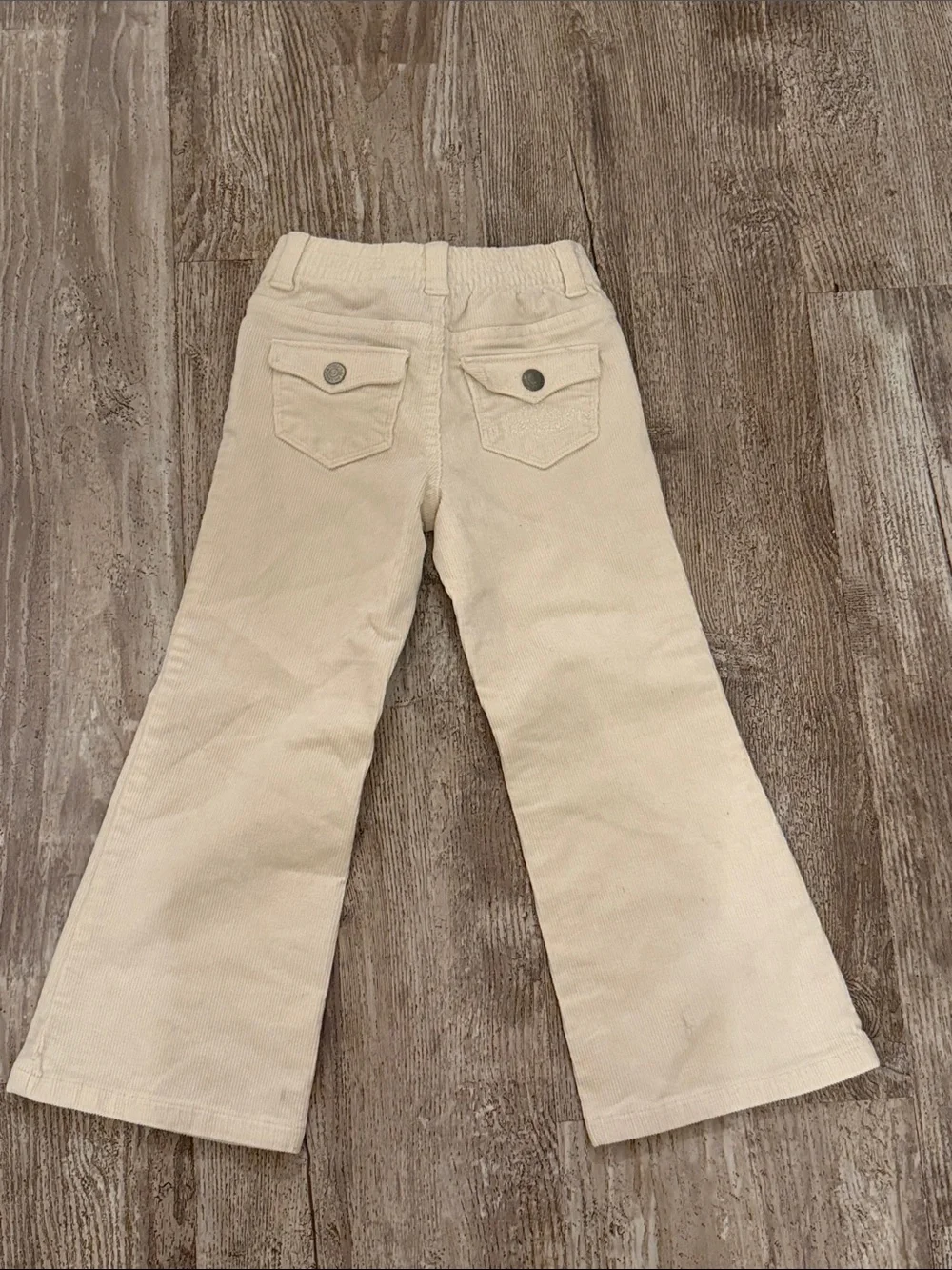 Ralph Lauren Kids Cream Corduroy Jeans